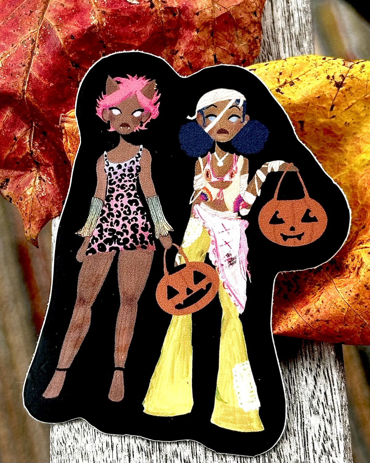 Trick or Treat! Stickers