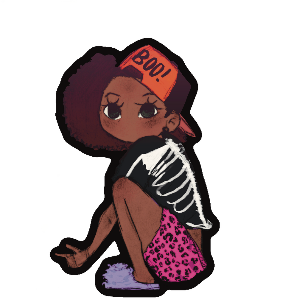 Boo! Sticker