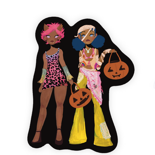 Trick or Treat! Stickers